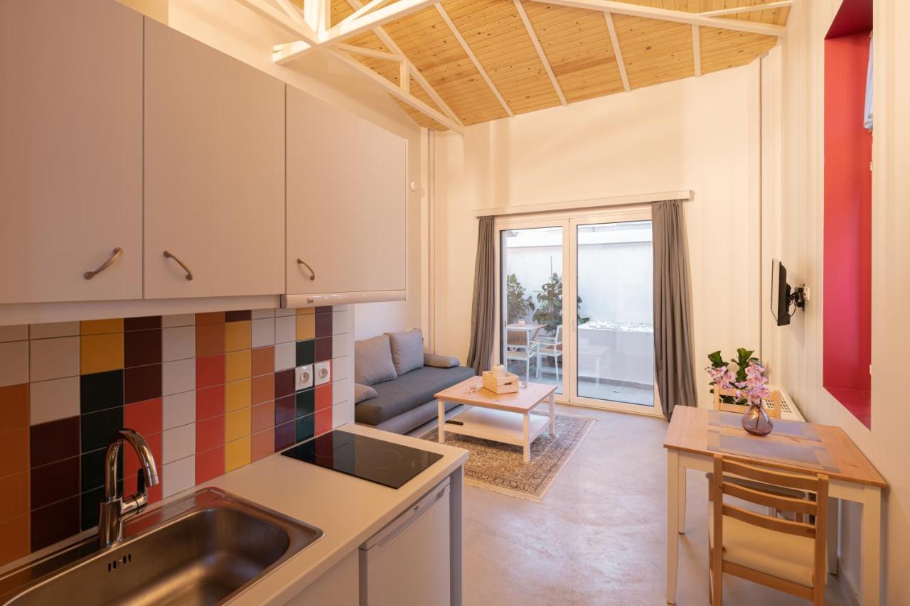 Ether Loft Suites Athene Buitenkant foto