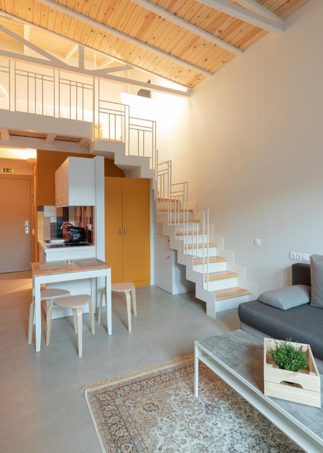 Ether Loft Suites Athene Buitenkant foto